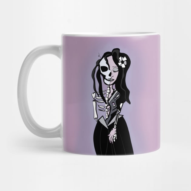 Gothic Art Victorian Corpse Woman by Pixel Paragon